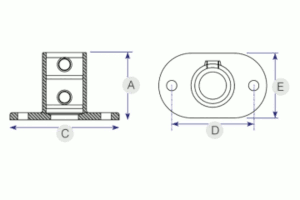 Base plate 132 illustration