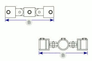 Double inline swivel combination 167 illustration