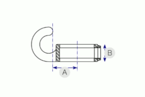 Chain hook 182 illustration